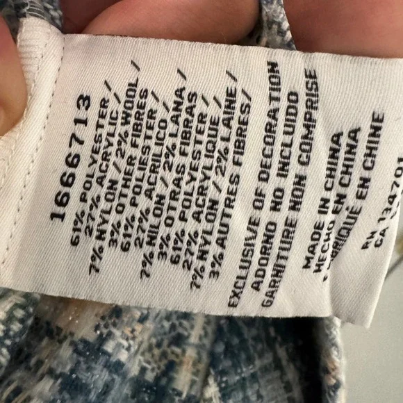 Boston Traders‎ Plaid Shirt Jacket Womens Medium Button Up Flannel Coat Casual - Picture 3 of 5